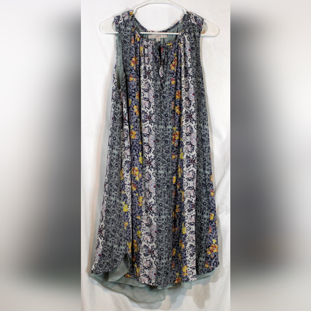 Loft Floral A-Line dress